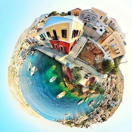 Vila Moschos Mansion Symi Exteriér fotografie