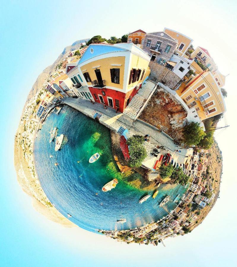 Vila Moschos Mansion Symi Exteriér fotografie