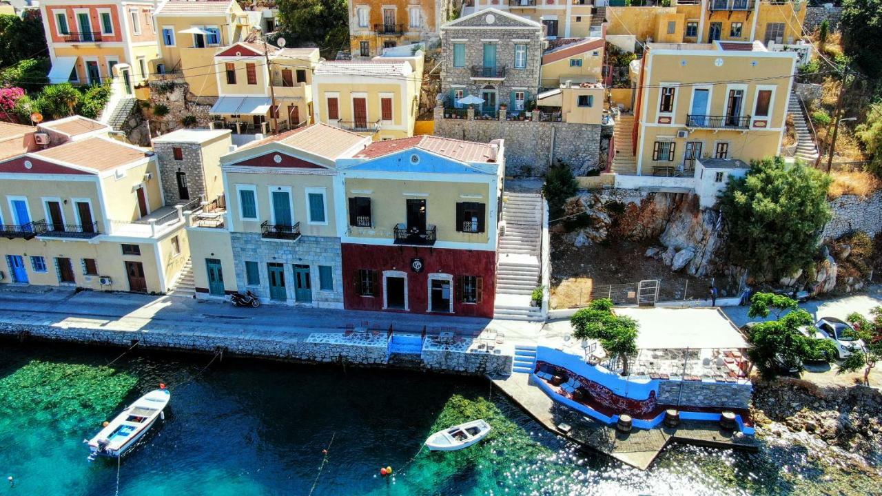 Vila Moschos Mansion Symi Exteriér fotografie
