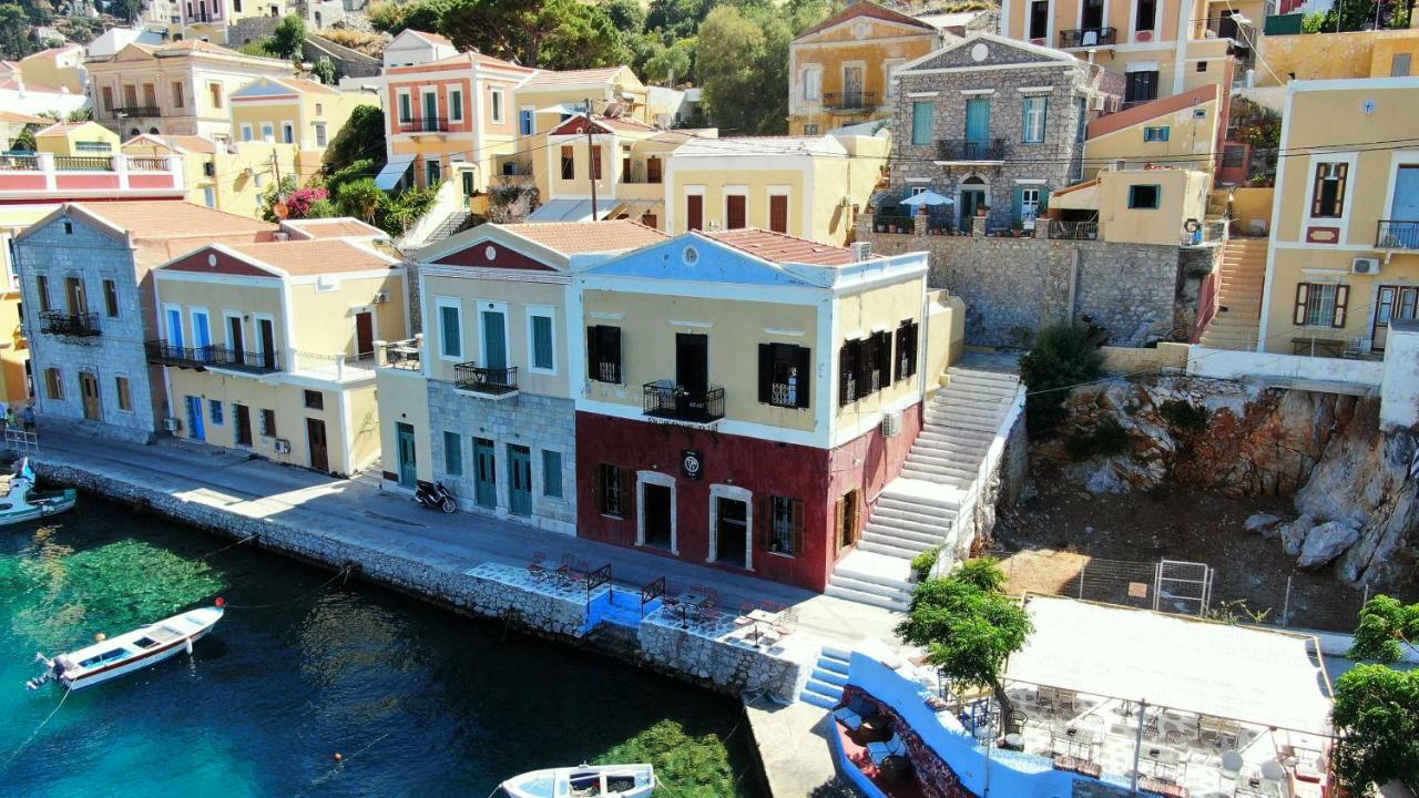 Vila Moschos Mansion Symi Exteriér fotografie