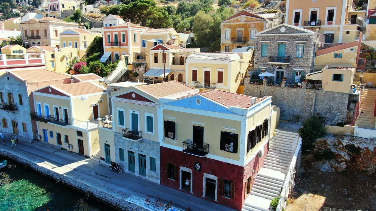 Vila Moschos Mansion Symi Exteriér fotografie