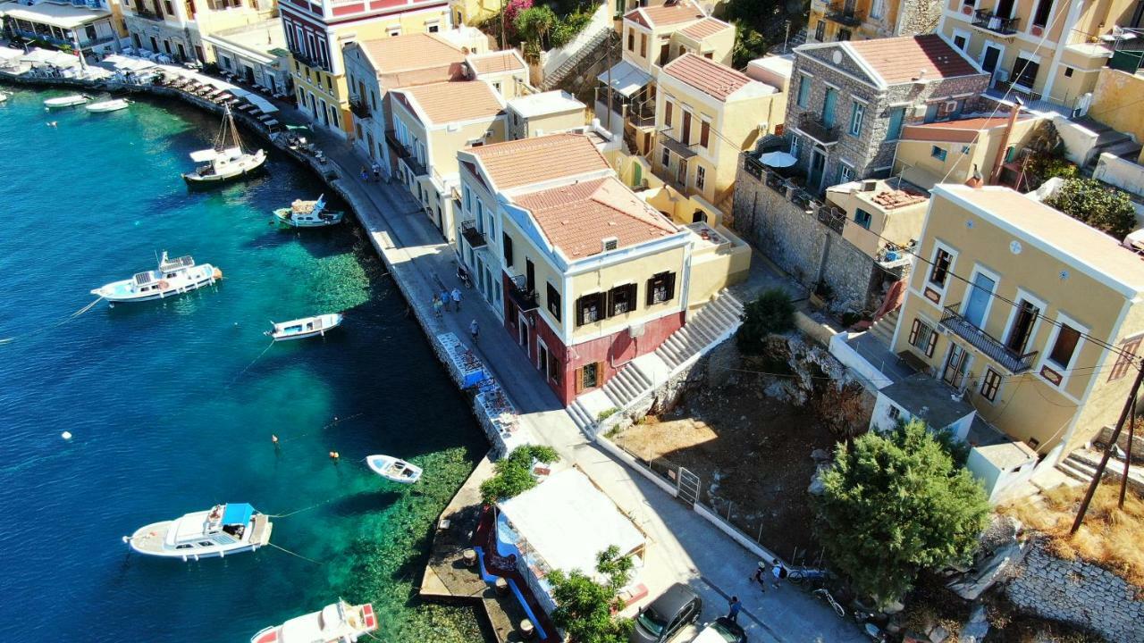 Vila Moschos Mansion Symi Exteriér fotografie