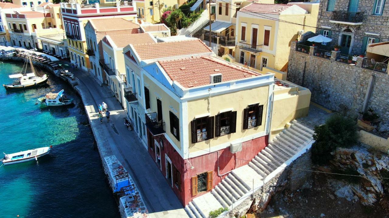 Vila Moschos Mansion Symi Exteriér fotografie