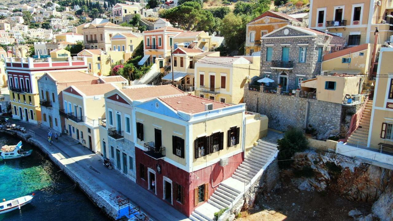 Vila Moschos Mansion Symi Exteriér fotografie